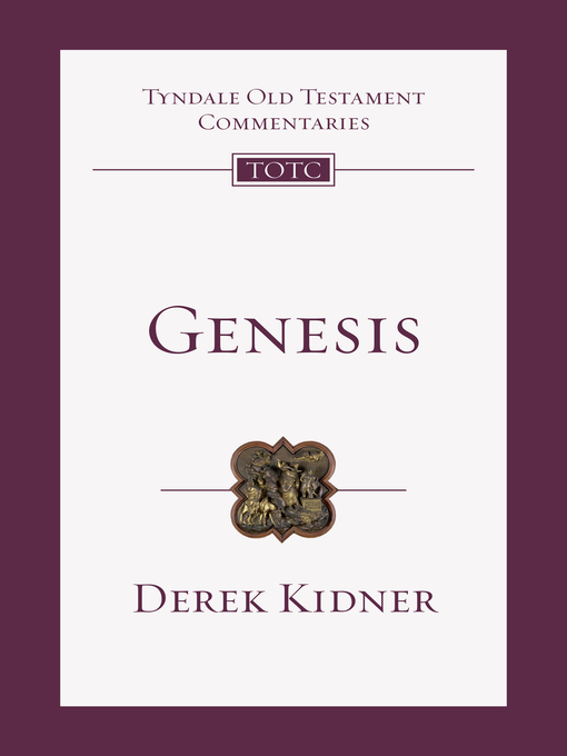 Title details for Genesis by Derek Kidner - Available